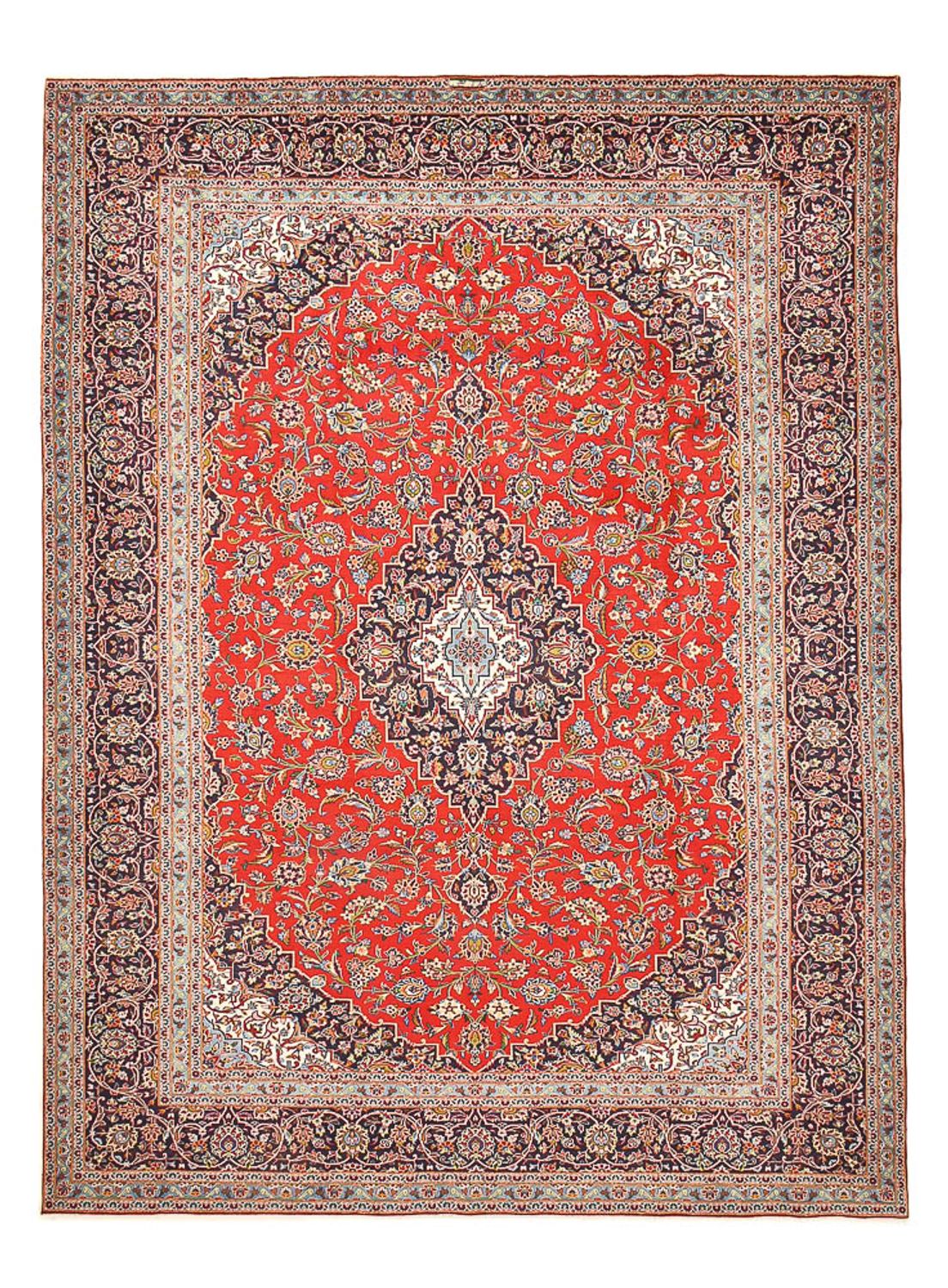 Alfombra persa - Keshan - 403 x 294 cm - rojo