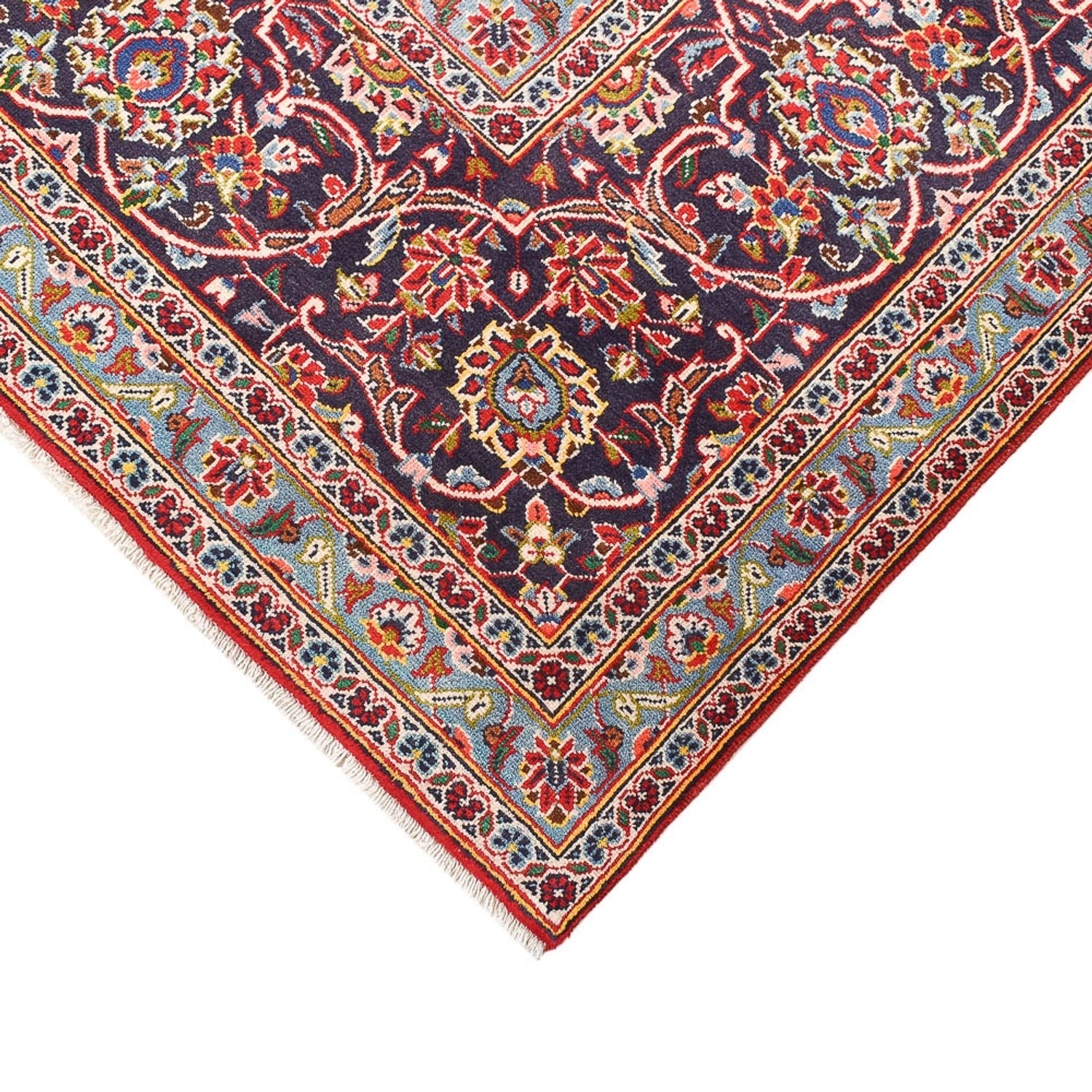 Alfombra persa - Keshan - 403 x 294 cm - rojo
