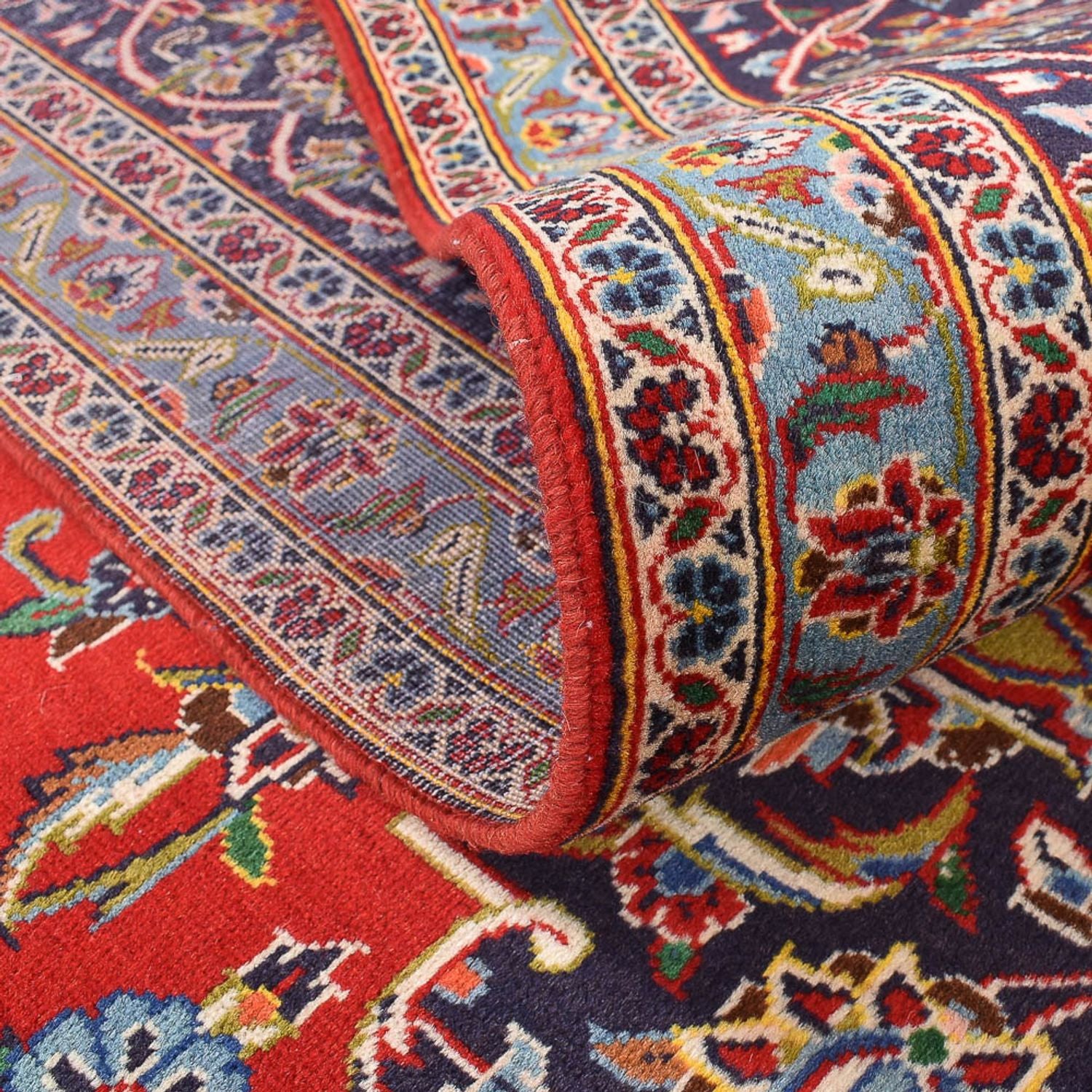 Alfombra persa - Keshan - 403 x 294 cm - rojo