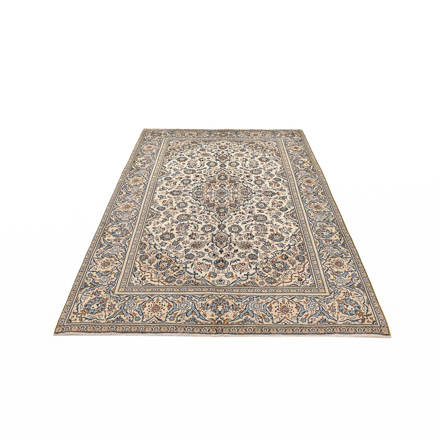 Alfombra persa - Keshan - 294 x 196 cm - arena