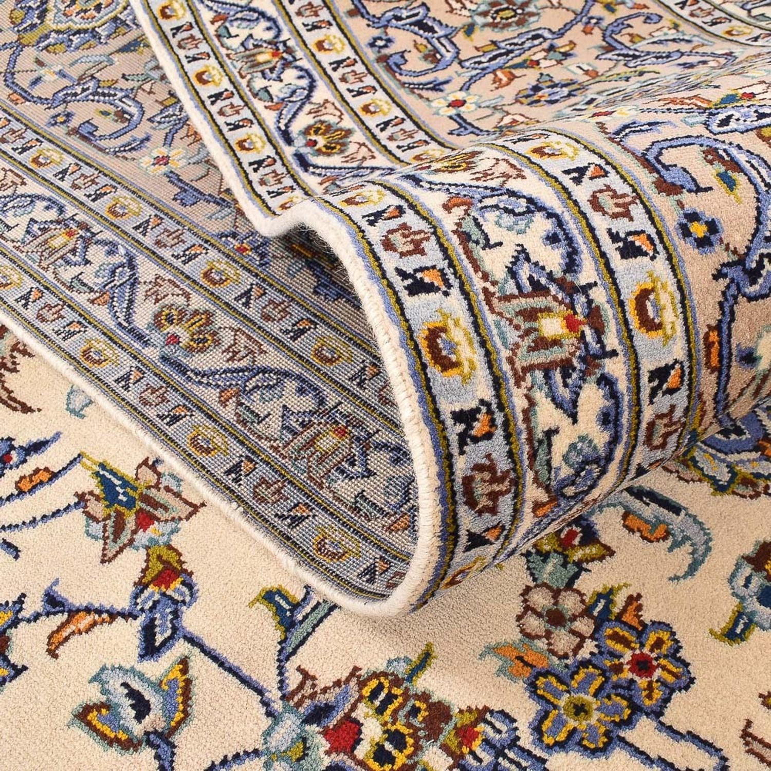 Alfombra persa - Keshan - 400 x 280 cm - arena