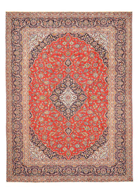 Alfombra persa - Keshan - 394 x 287 cm - rojo
