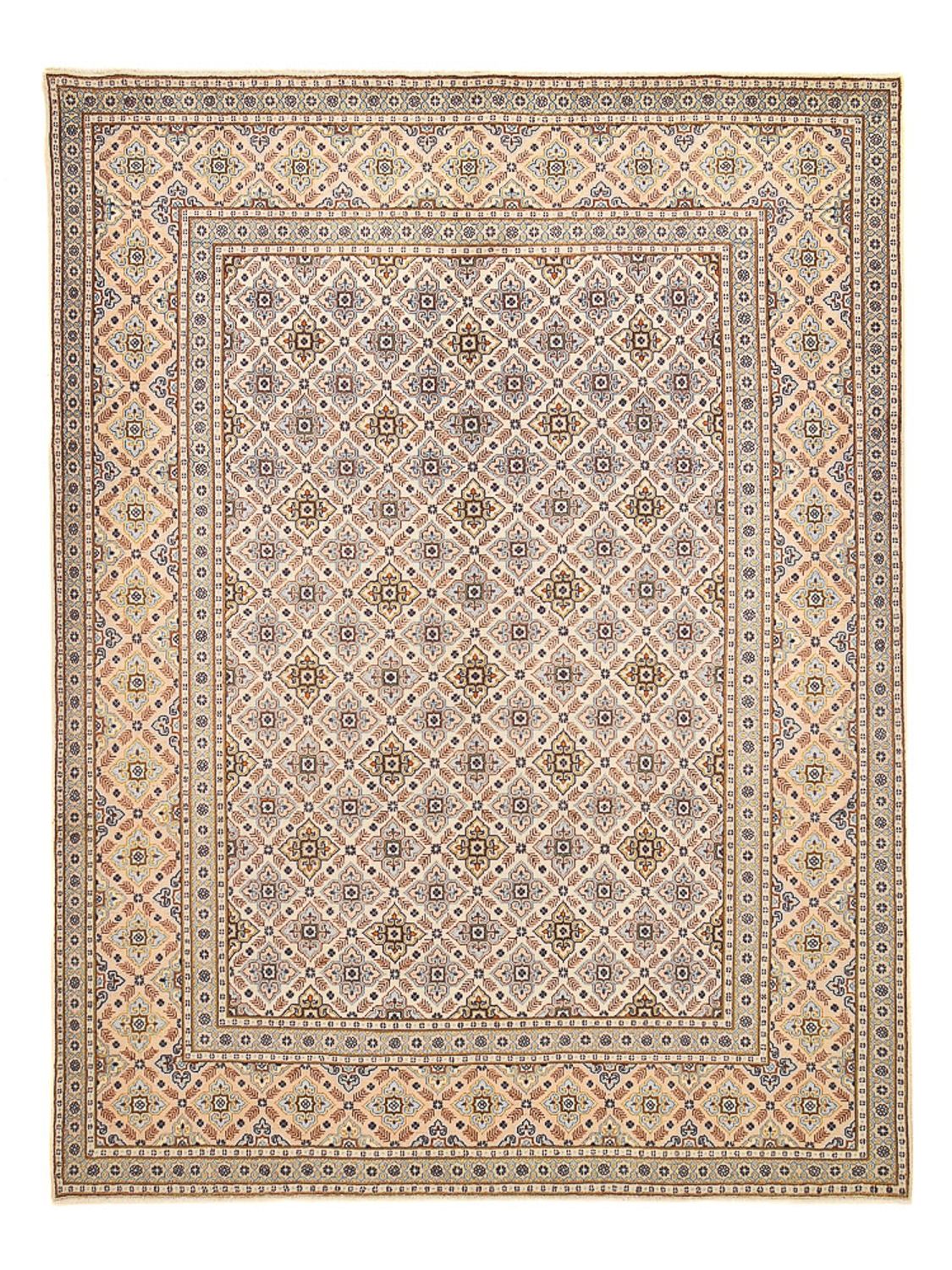 Alfombra persa - Keshan - 354 x 255 cm - beige