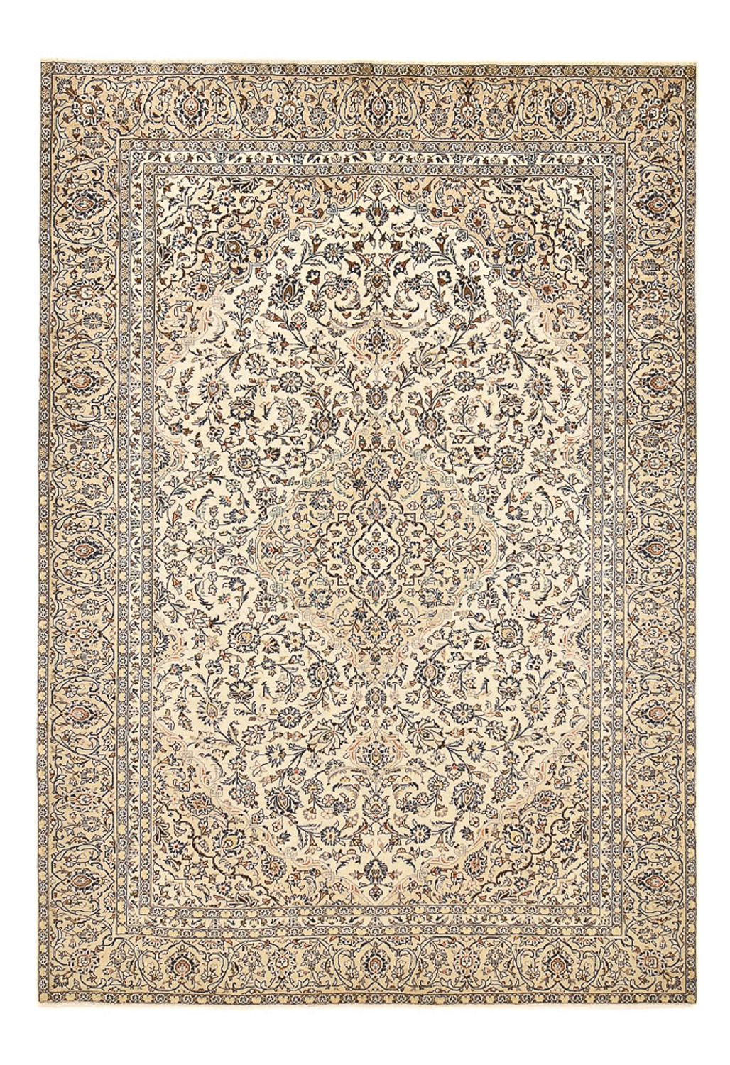 Alfombra persa - Keshan - 335 x 229 cm - arena