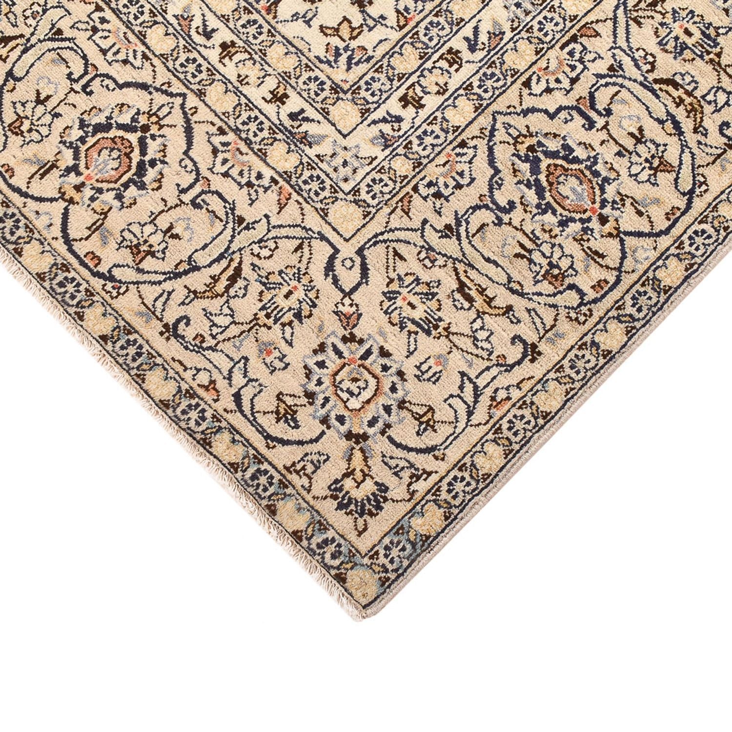 Alfombra persa - Keshan - 335 x 229 cm - arena