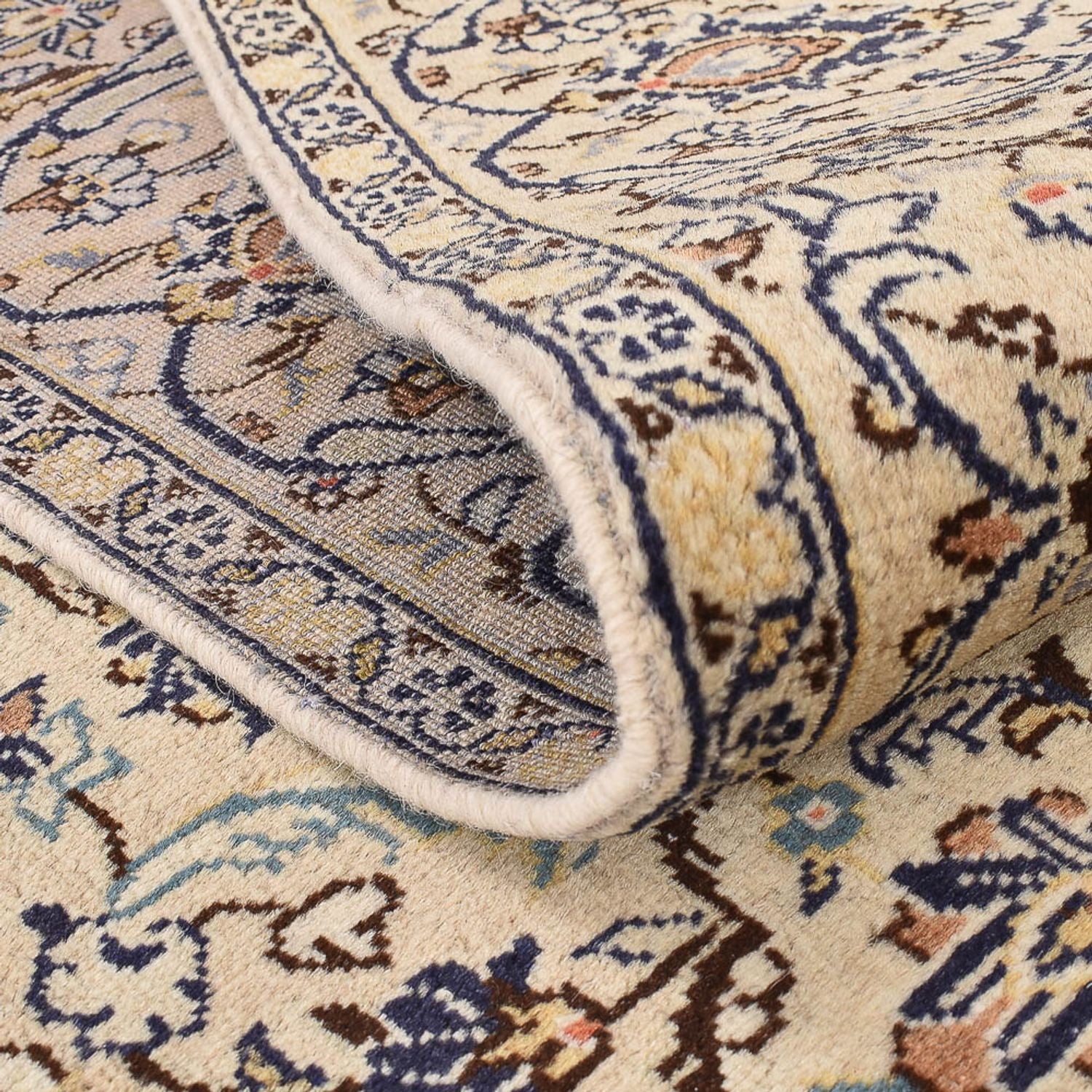 Alfombra persa - Keshan - 335 x 229 cm - arena