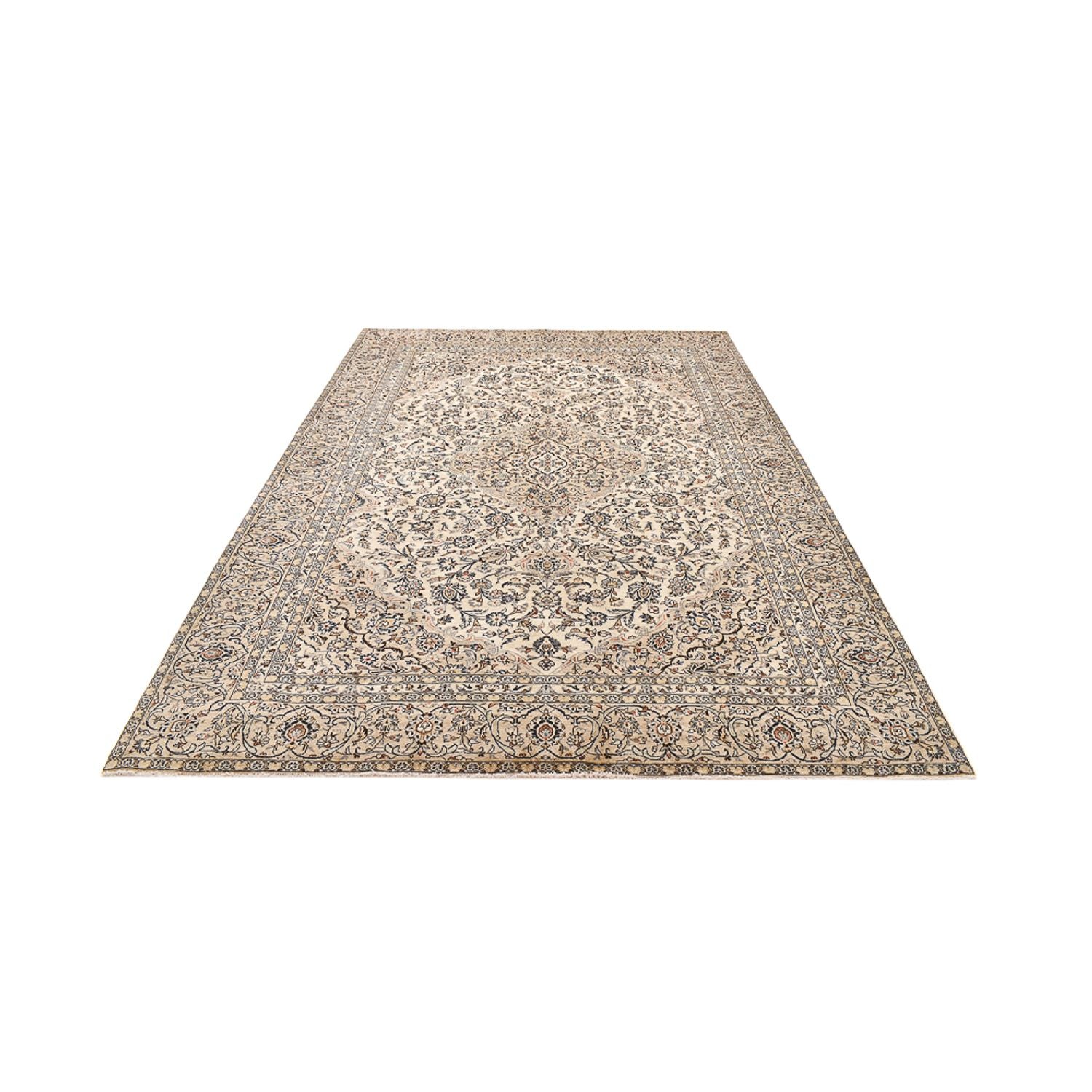 Alfombra persa - Keshan - 335 x 229 cm - arena