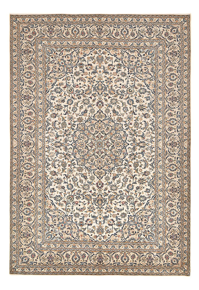 Alfombra persa - Keshan - 361 x 249 cm - beige oscuro