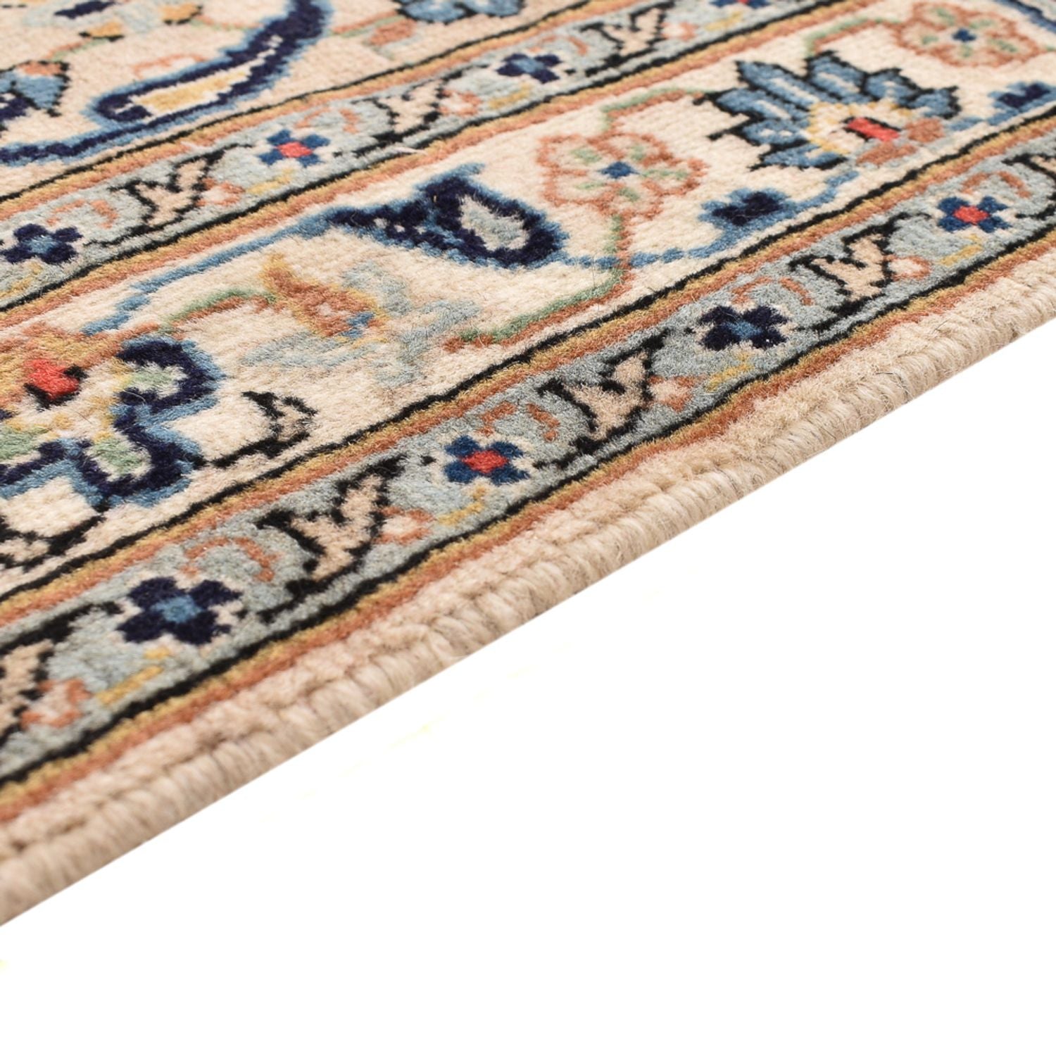 Alfombra persa - Keshan - 361 x 249 cm - beige oscuro