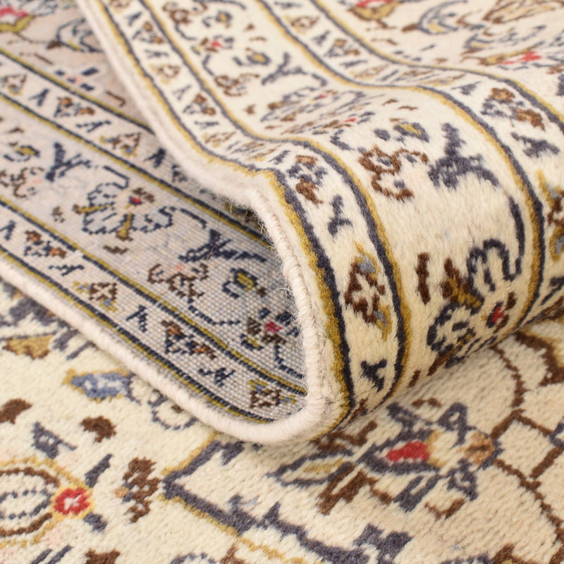 Alfombra persa - Keshan - 345 x 239 cm - beige claro