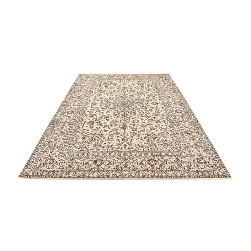 Alfombra persa - Keshan - 345 x 239 cm - beige claro