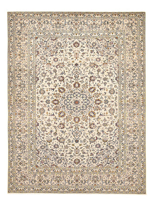 Alfombra persa - Keshan - 342 x 245 cm - beige claro