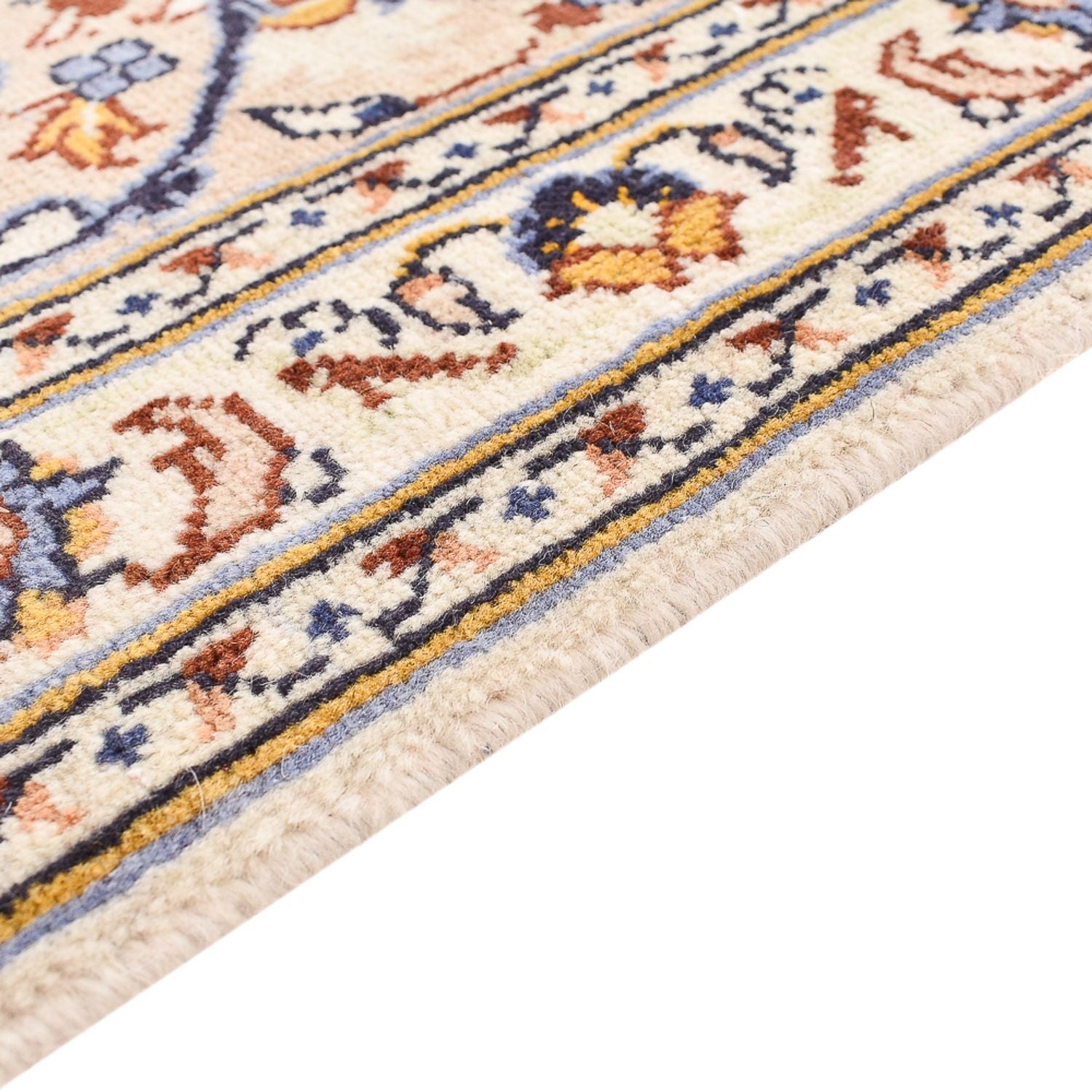 Alfombra persa - Keshan - 380 x 271 cm - beige claro