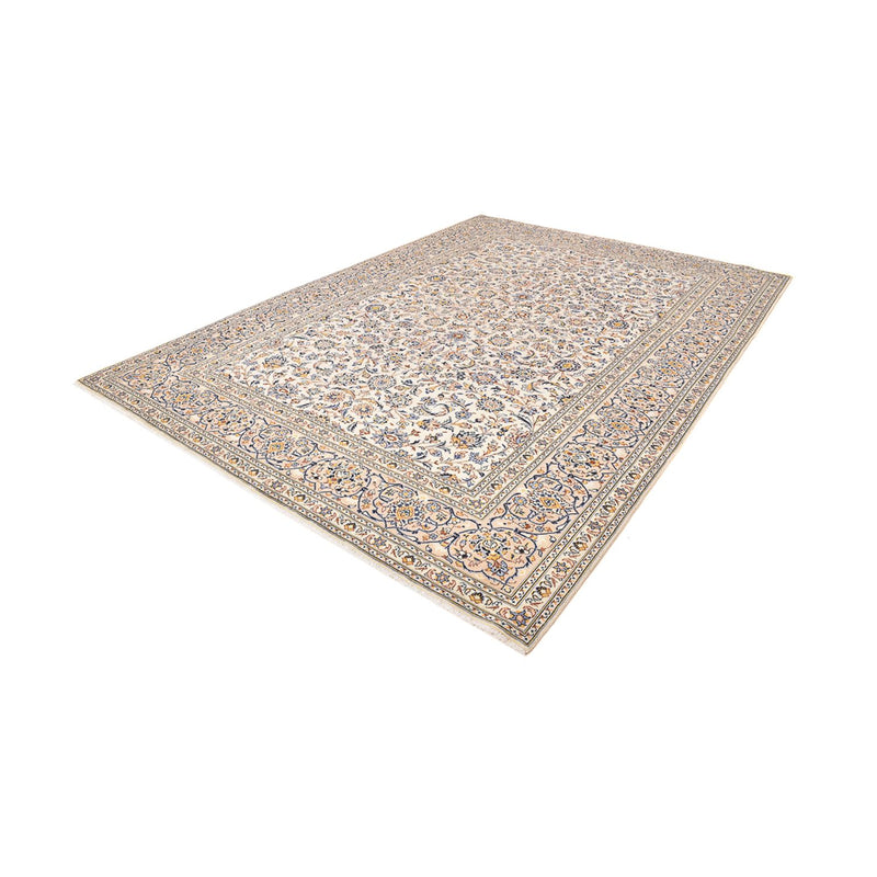 Alfombra persa - Keshan - 380 x 271 cm - beige claro