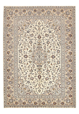 Alfombra persa - Keshan - 310 x 215 cm - beige claro
