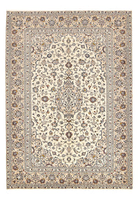 Alfombra persa - Keshan - 310 x 215 cm - beige claro