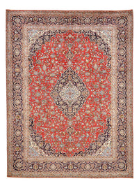 Alfombra persa - Keshan - 426 x 311 cm - rojo