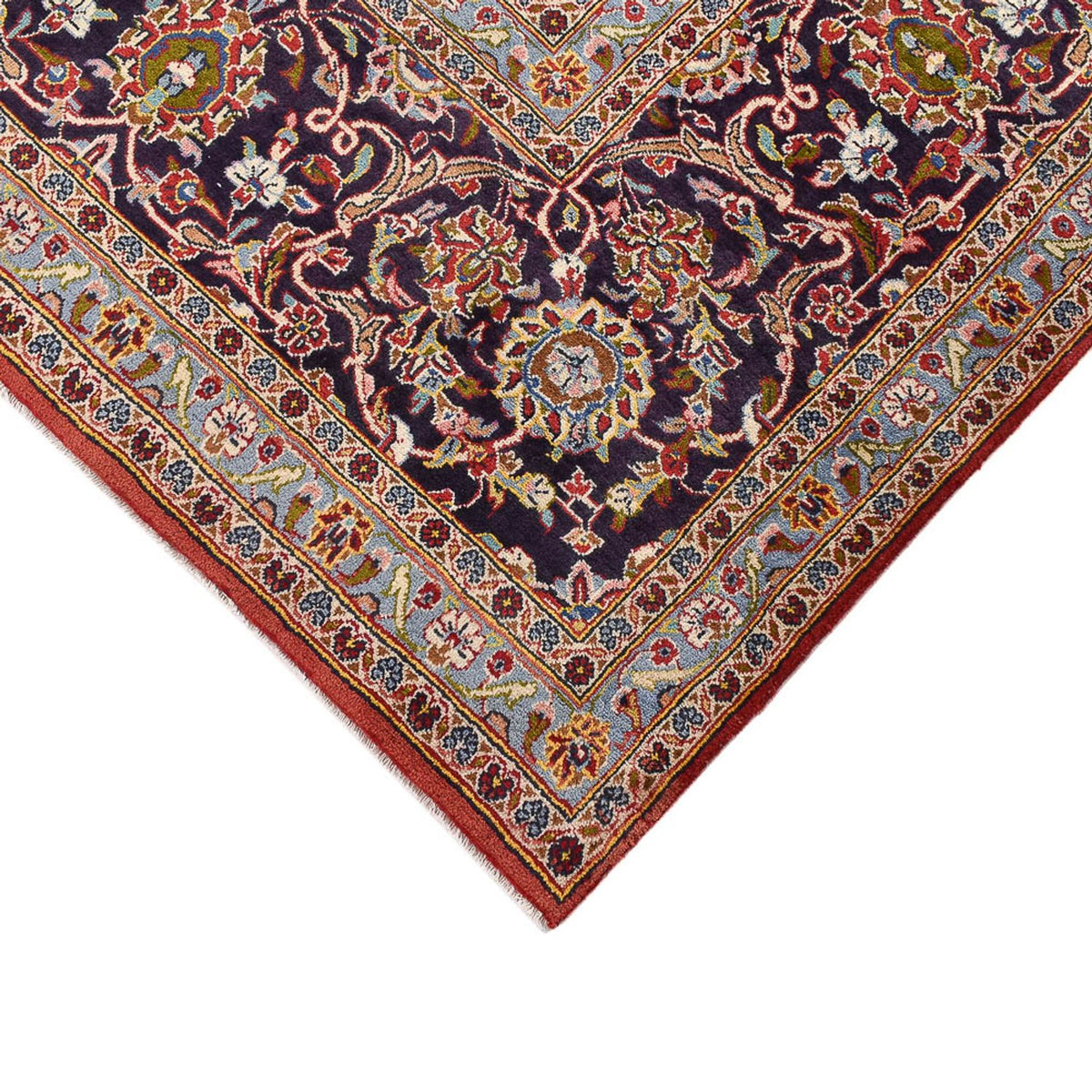 Alfombra persa - Keshan - 426 x 311 cm - rojo