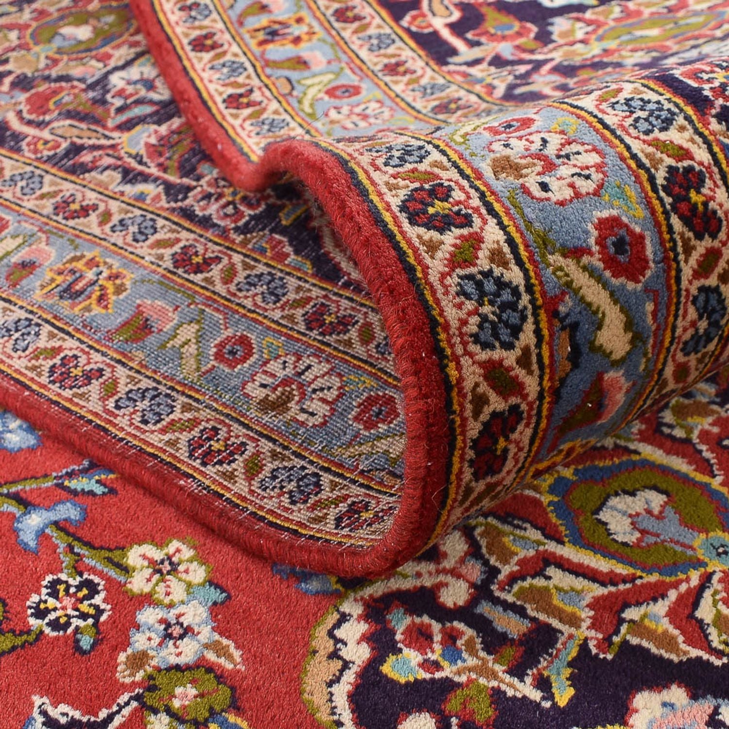 Alfombra persa - Keshan - 426 x 311 cm - rojo