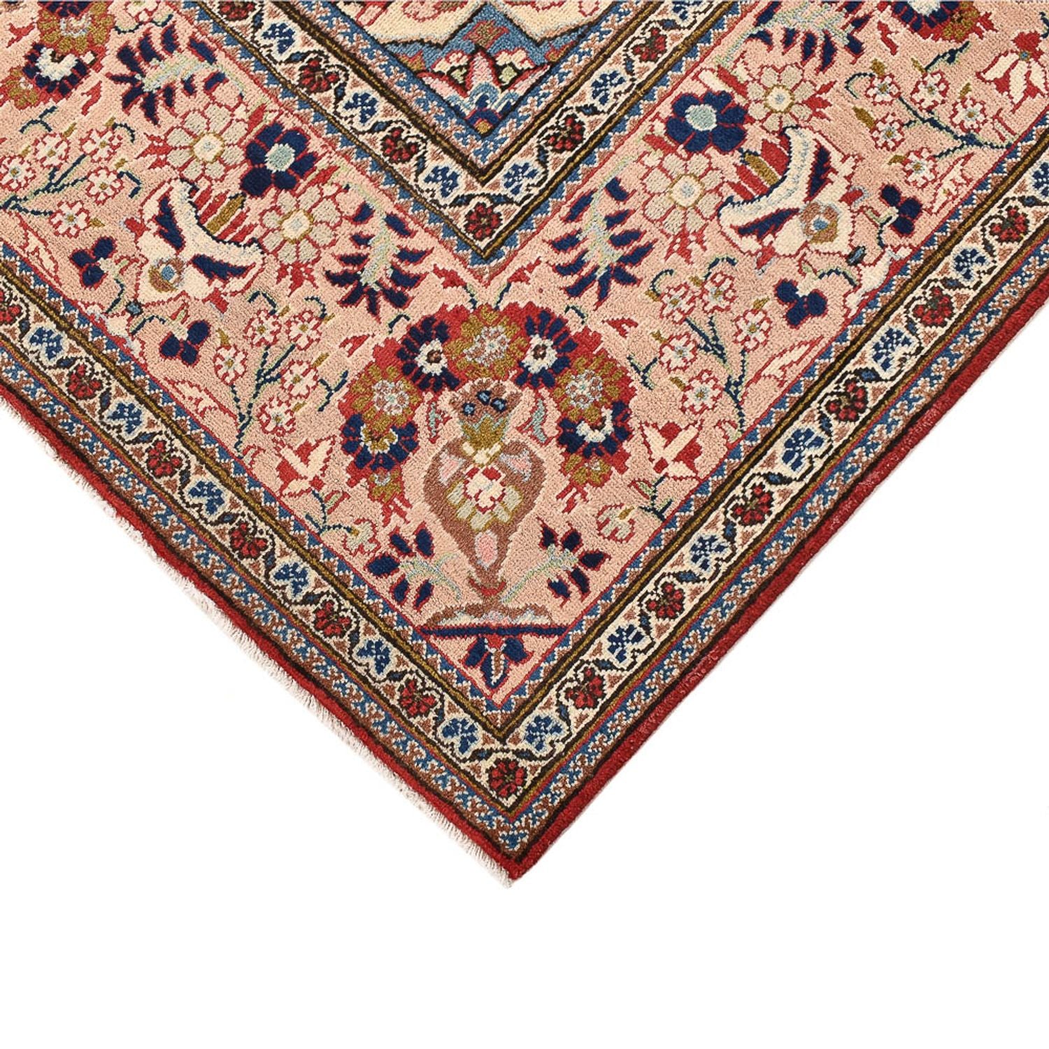 Alfombra persa - Keshan - 326 x 209 cm - rojo claro