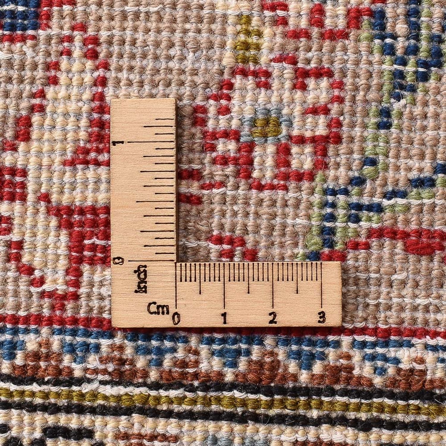 Alfombra persa - Keshan - 326 x 209 cm - rojo claro