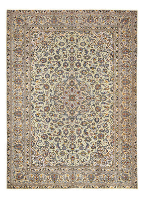 Alfombra persa - Keshan - 350 x 249 cm - beige oscuro