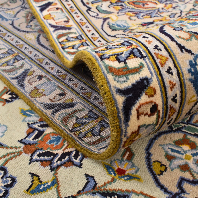 Alfombra persa - Keshan - 350 x 249 cm - beige oscuro
