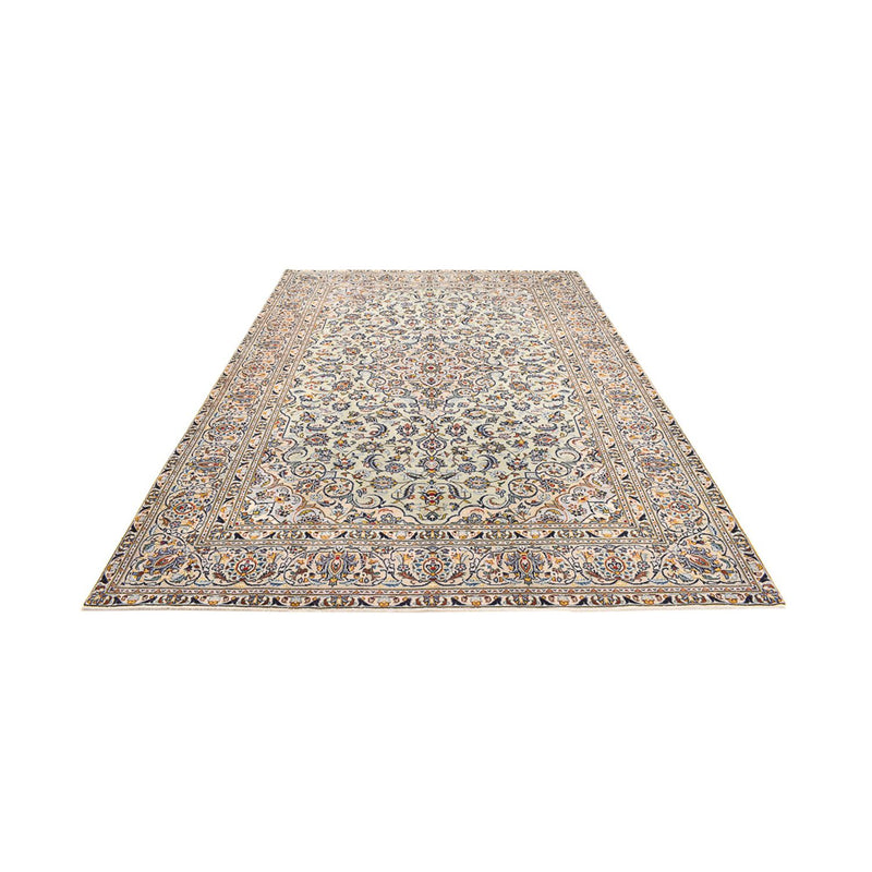 Alfombra persa - Keshan - 350 x 249 cm - beige oscuro