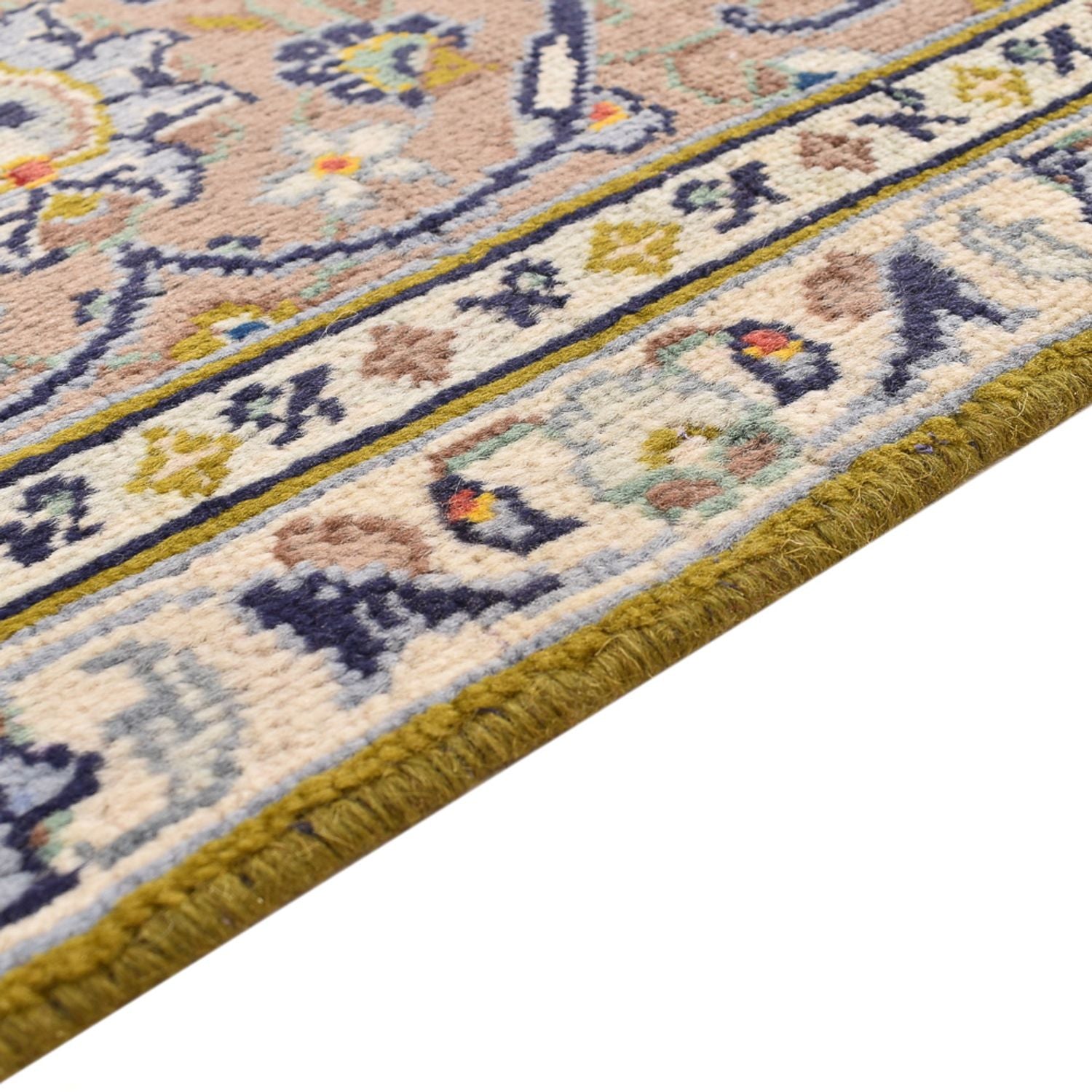 Alfombra persa - Keshan - 345 x 250 cm - beige claro