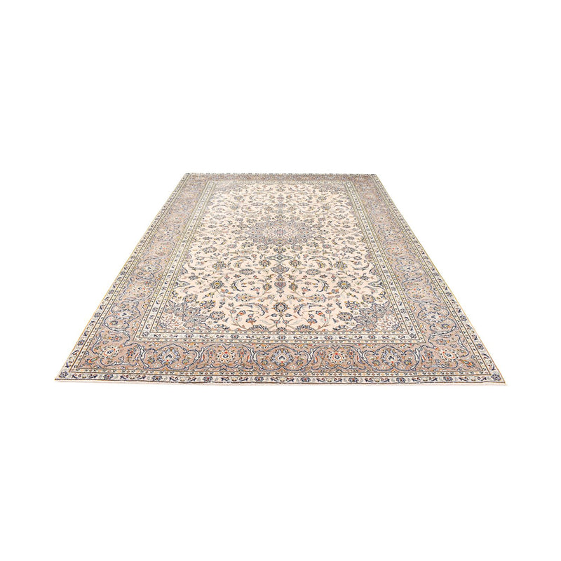 Alfombra persa - Keshan - 345 x 250 cm - beige claro