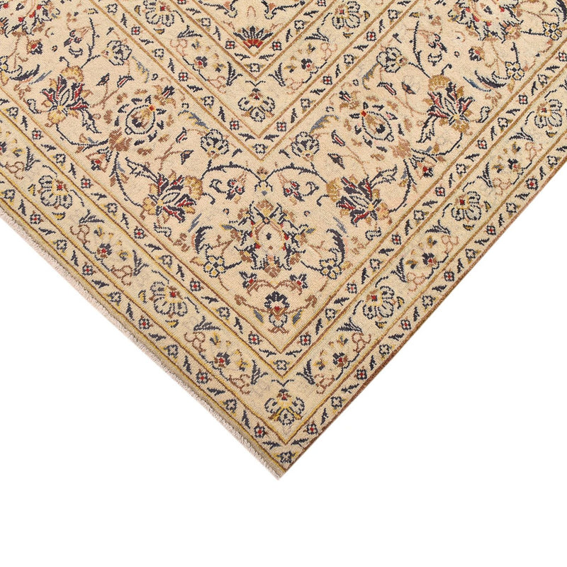 Alfombra persa - Keshan - 303 x 198 cm - beige