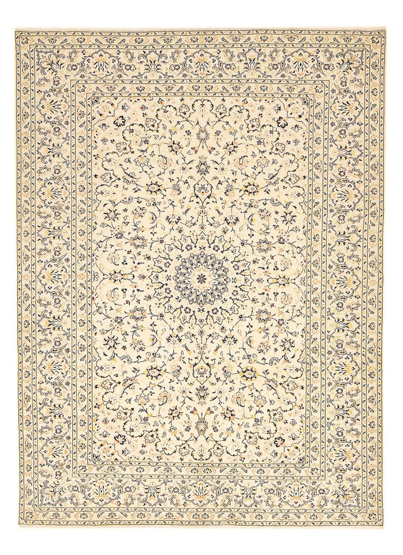 Alfombra persa - Keshan - 343 x 243 cm - beige