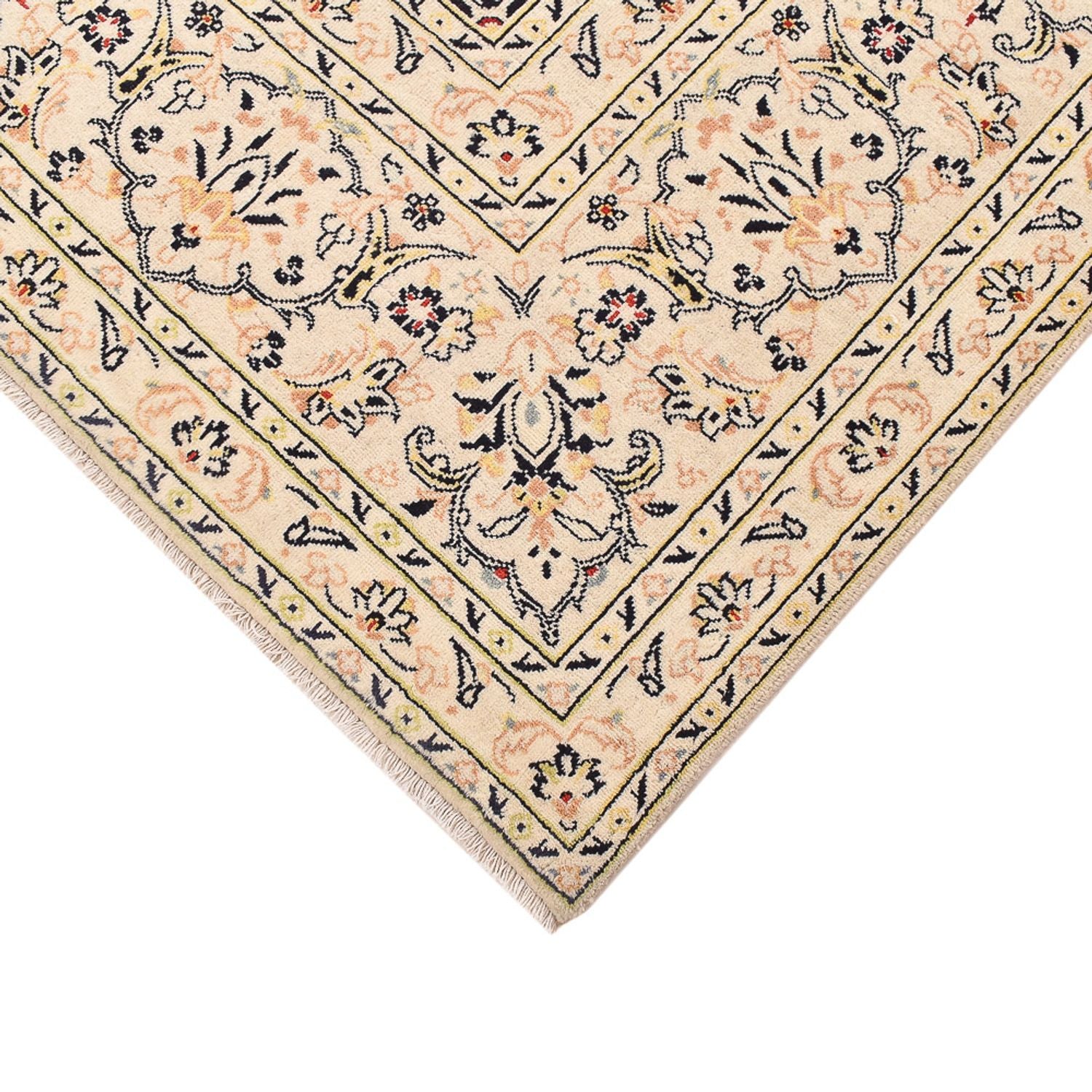 Alfombra persa - Keshan - 343 x 243 cm - beige