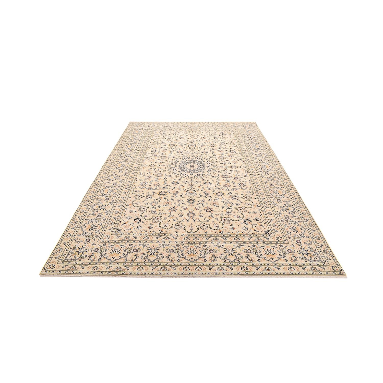 Alfombra persa - Keshan - 343 x 243 cm - beige