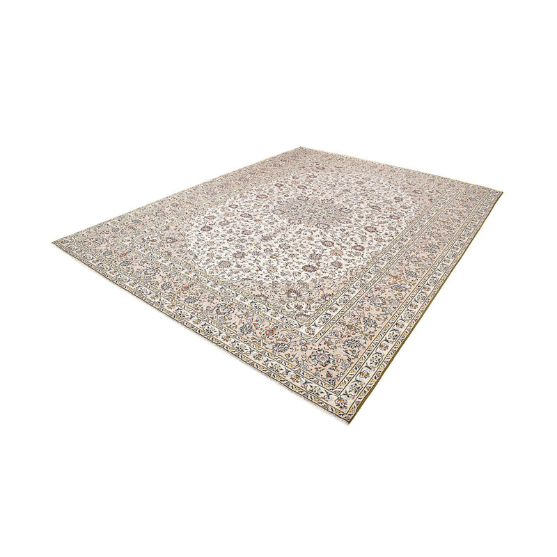 Alfombra persa - Keshan - 397 x 293 cm - beige claro