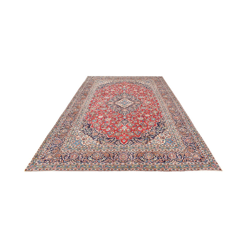 Alfombra persa - Keshan - 394 x 249 cm - rojo
