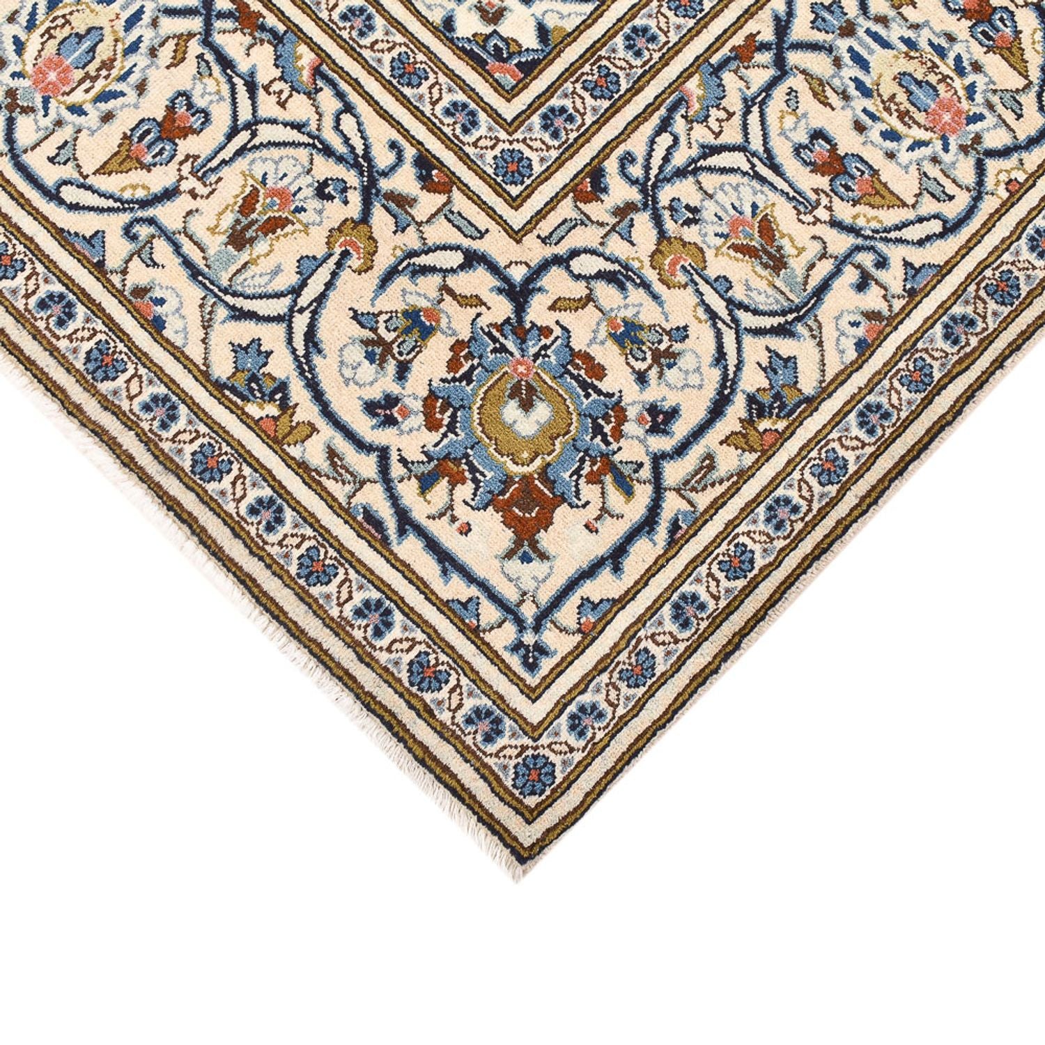 Alfombra persa - Keshan - 304 x 200 cm - arena