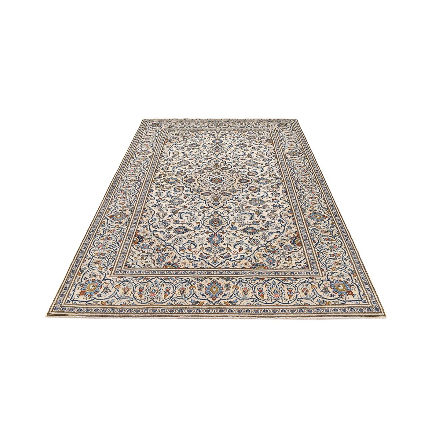 Alfombra persa - Keshan - 304 x 200 cm - arena