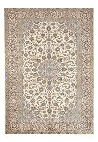 Alfombra persa - Keshan - 290 x 190 cm - beige claro