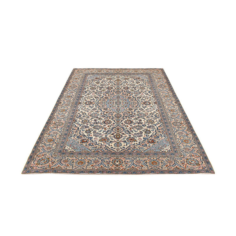 Alfombra persa - Keshan - 288 x 198 cm - beige claro