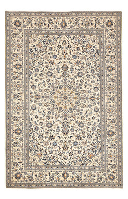 Alfombra persa - Keshan - 310 x 196 cm - beige claro