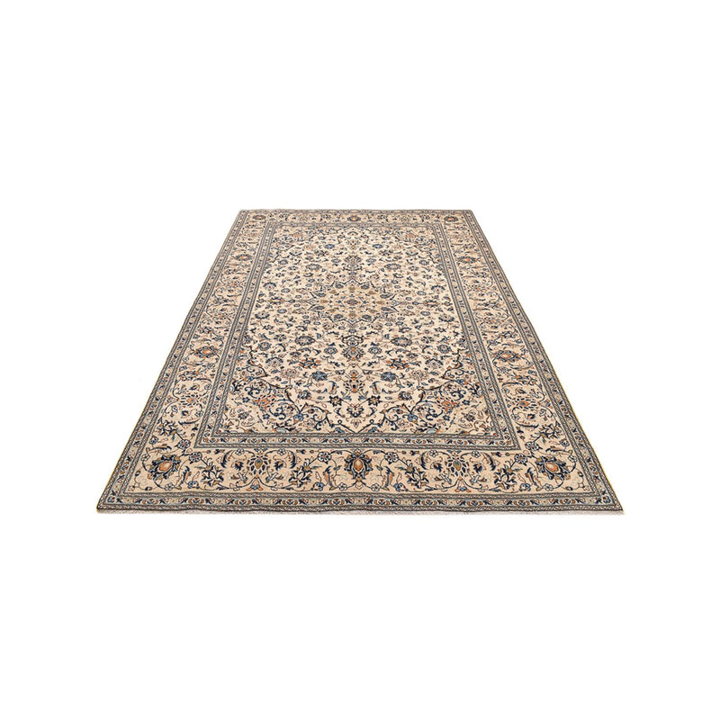 Alfombra persa - Keshan - 310 x 196 cm - beige claro
