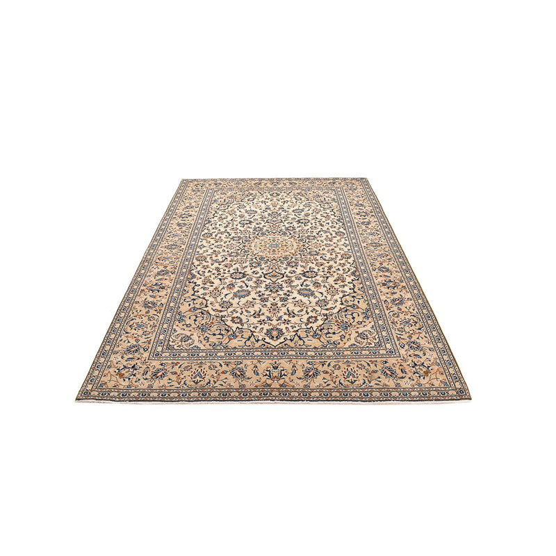 Alfombra persa - Keshan - 293 x 201 cm - beige claro
