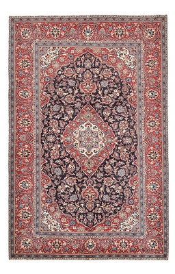 Alfombra persa - Keshan - 300 x 195 cm - rojo claro