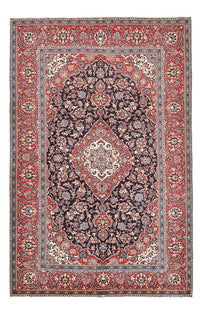 Alfombra persa - Keshan - 300 x 195 cm - rojo claro