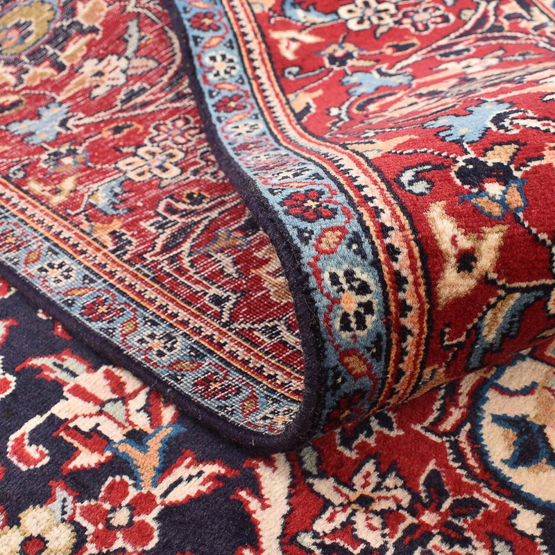 Alfombra persa - Keshan - 305 x 195 cm - rojo claro