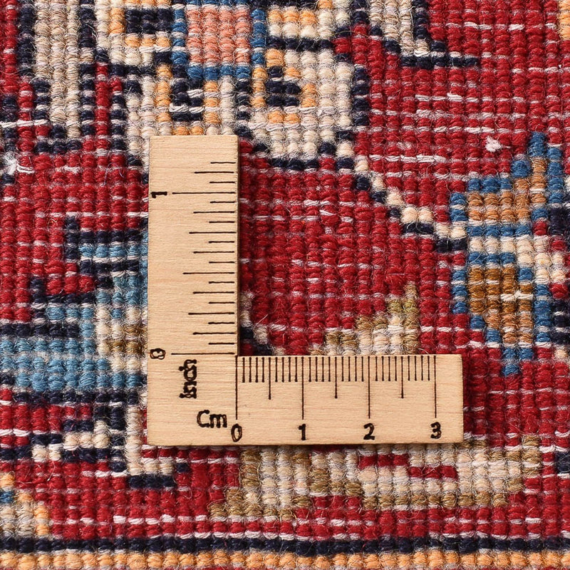 Alfombra persa - Keshan - 305 x 195 cm - rojo claro