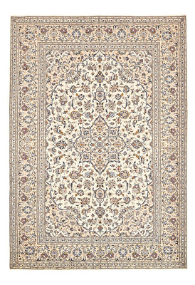Alfombra persa - Keshan - 310 x 207 cm - beige claro