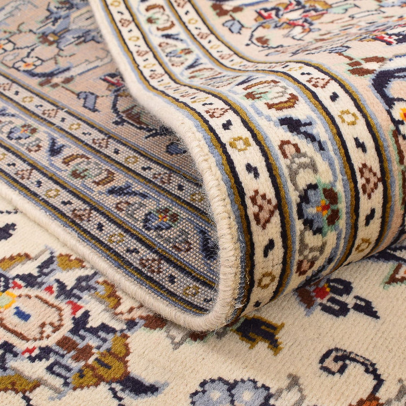 Alfombra persa - Keshan - 310 x 207 cm - beige claro