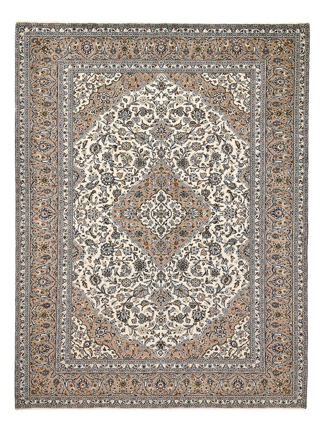 Alfombra persa - Keshan - 403 x 295 cm - arena